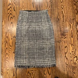 Mango frilled midi skirt NWOT size 8